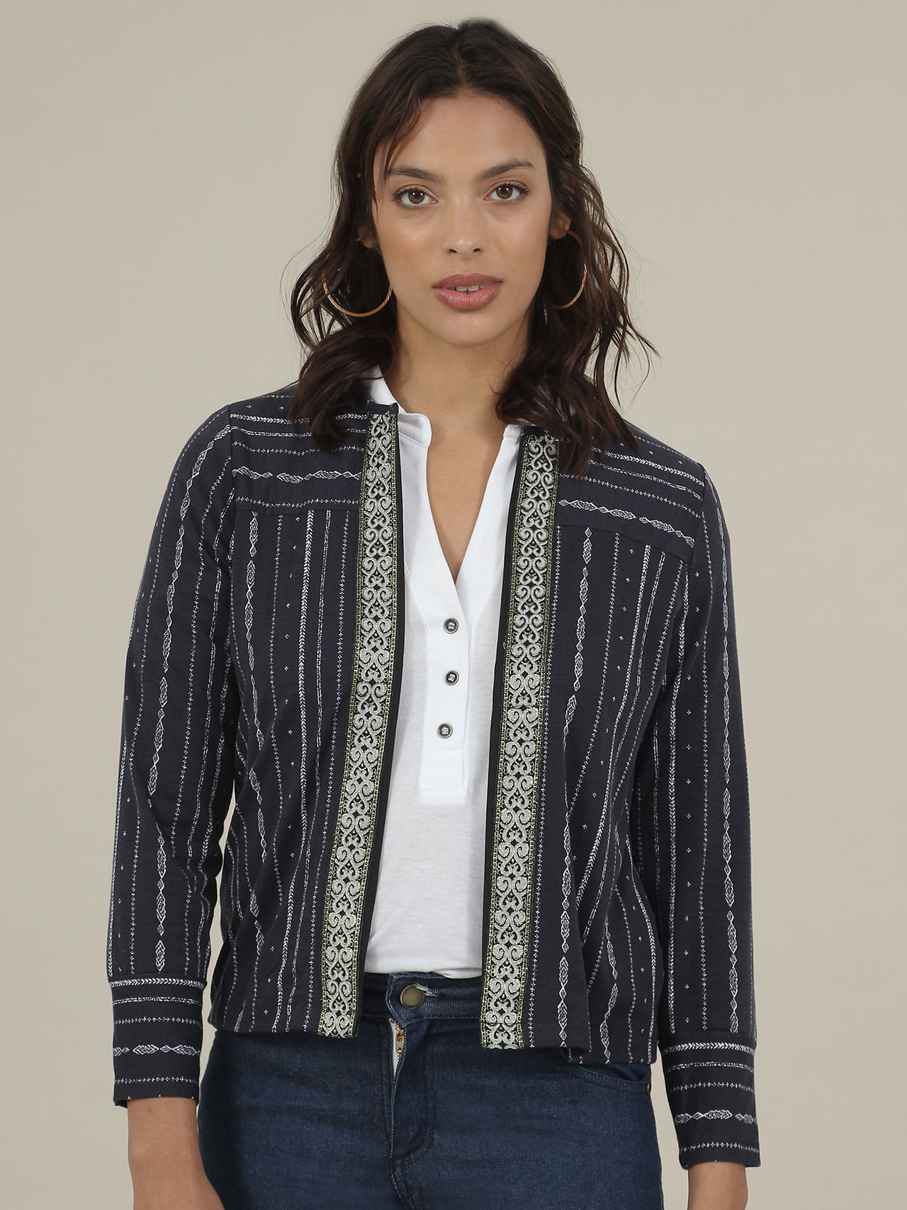 campera tipo chaqueta